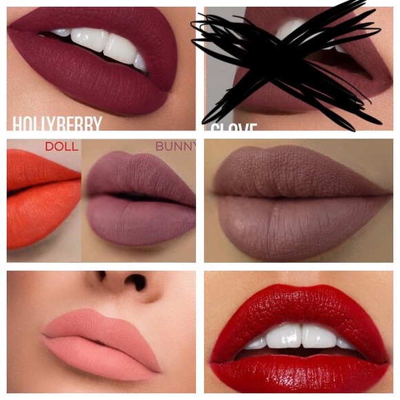 Kylie Cosmetics Other - New without box Kylie liquid lipsticks bundle